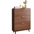 Armoire a chaussures minimaliste en bois massif