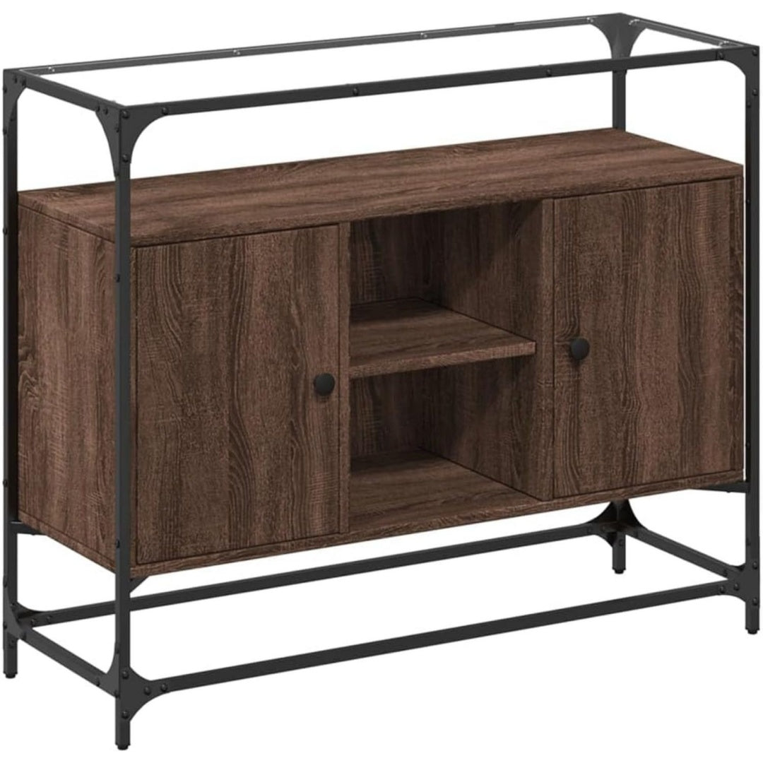 Meuble buffet marron, mural, ideal pour interieur