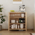 Elegant buffet avec des etageres reglables en hauteur