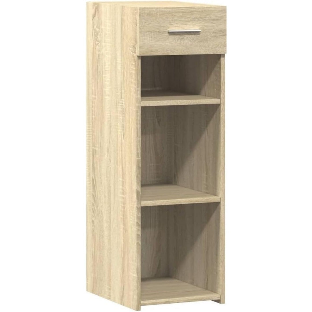 Buffet avec rangement beige contemporain