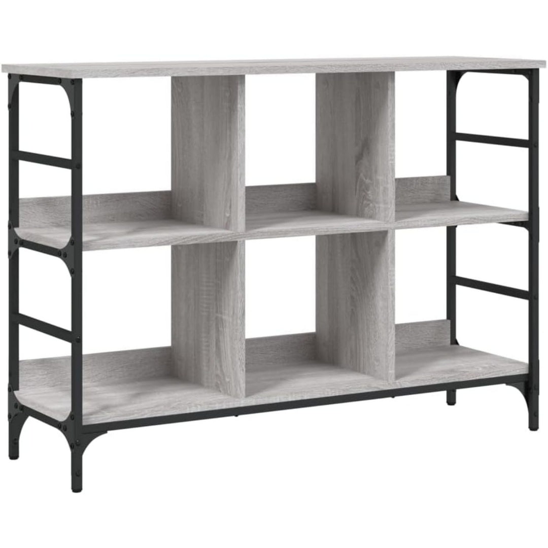 Gris buffet de rangement en bois