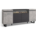 Buffet 200 x 87 x 35 cm en metal