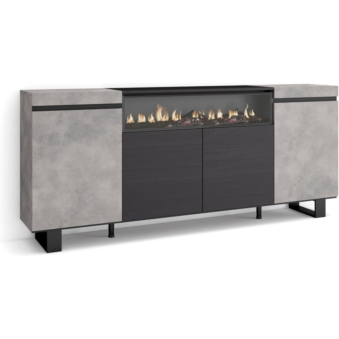 Buffet 200 x 87 x 35 cm en metal