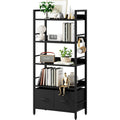 Gris fonce bibliotheque 60 x 30 x 154 cm